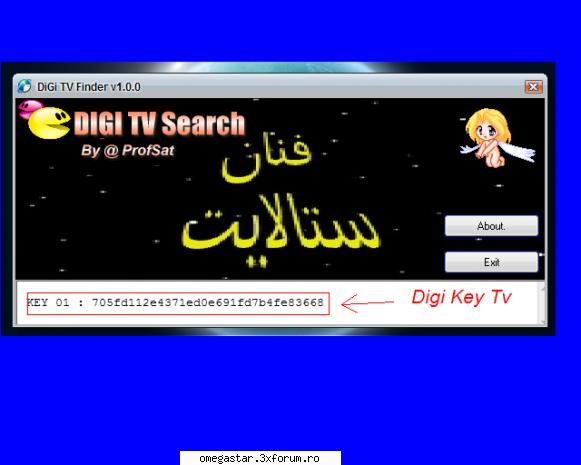 digi tv key finder digi tv key finder