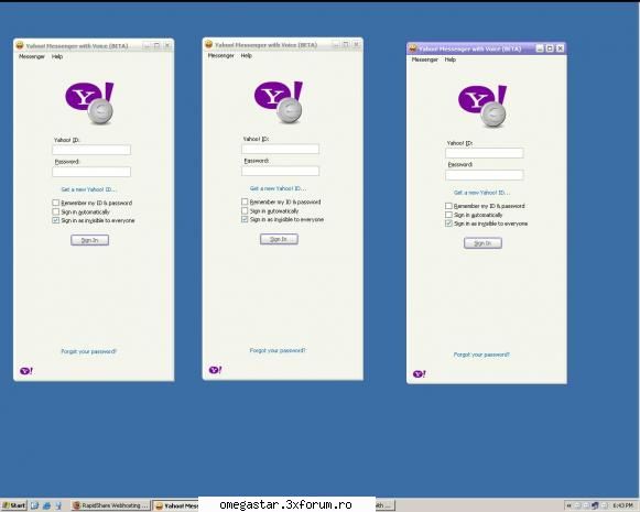 Multi Yahoo Fara program - Urmeaza asta .... sar putea ca unii sa o stiti !! - Yahoo Messenger Pe Stil